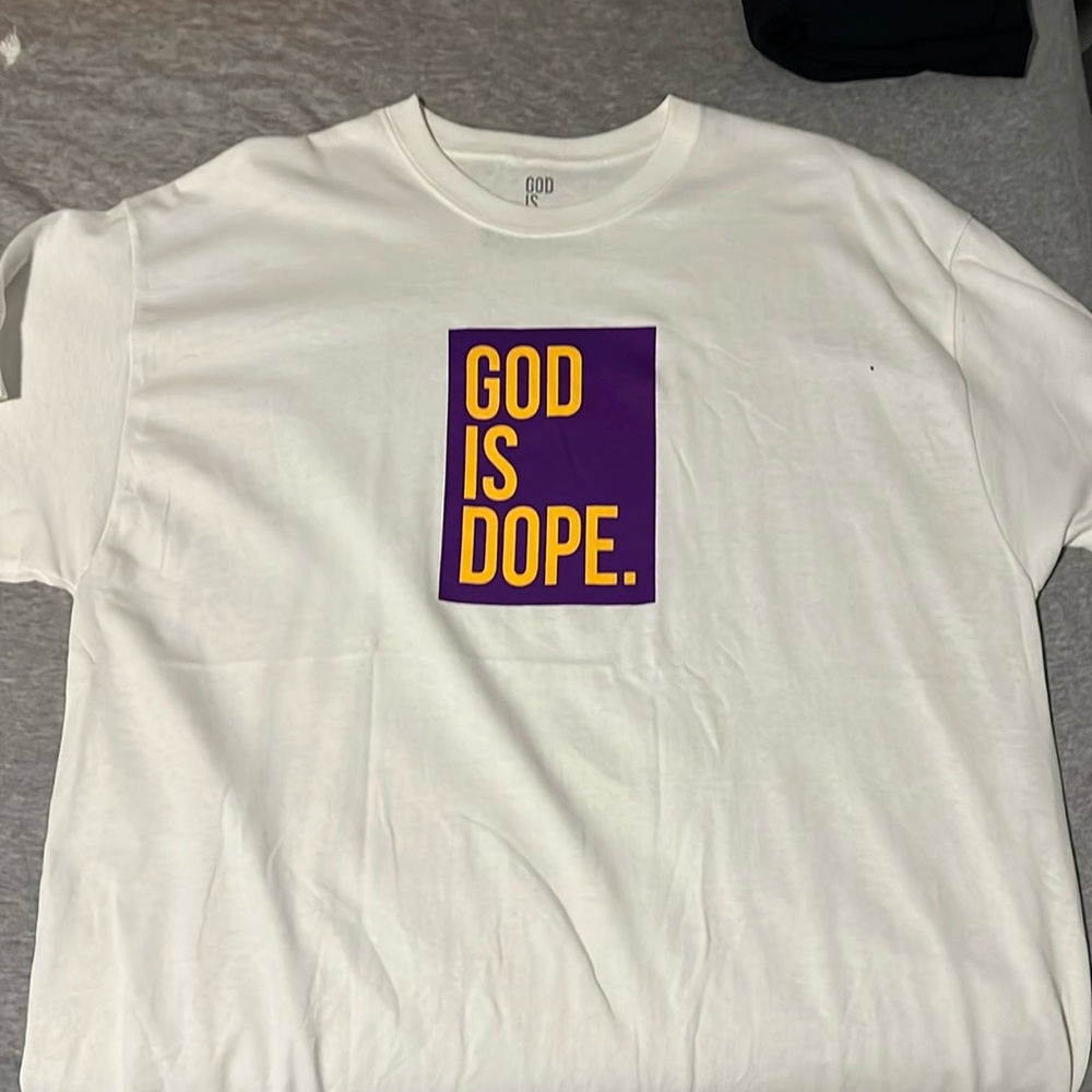 God Is Dope Short Sleeve shirt